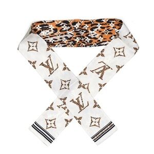 Louis Vuitton Silk Monogram Giant Jungle Bandeau  (Rare)